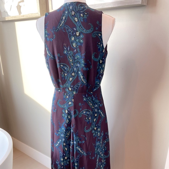 Cabi Treasure Paisley Print Mid-Length Dress Style#3461 - Picture 5 of 8